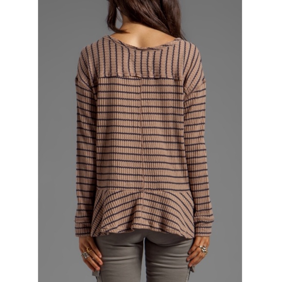 Free People thermal peplum top - Picture 4 of 4
